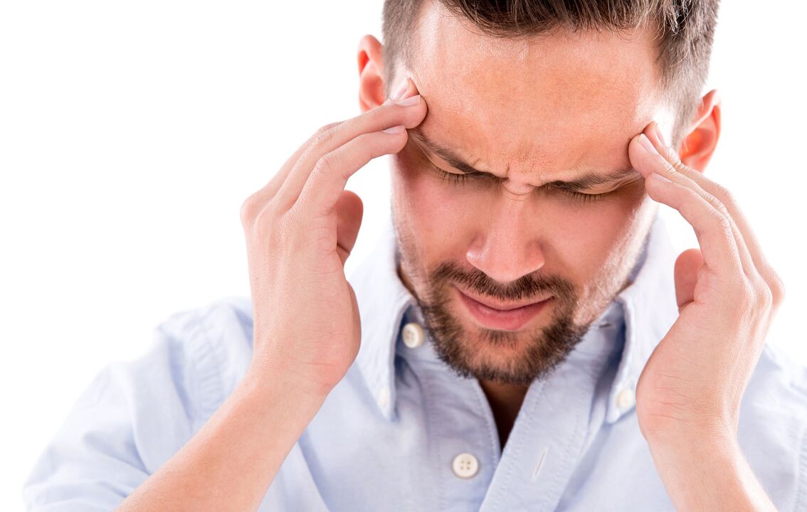 Ból głowy jest skutkiem ubocznym leków chorobotwórczych