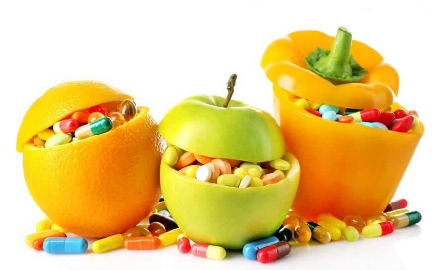 witaminy na potencję w warzywach i owocach